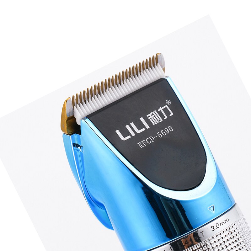 110-240V HairClipper Trimer Haircut Machine 2200mA Li-on battery Electric Hair clipper comb LCD Display