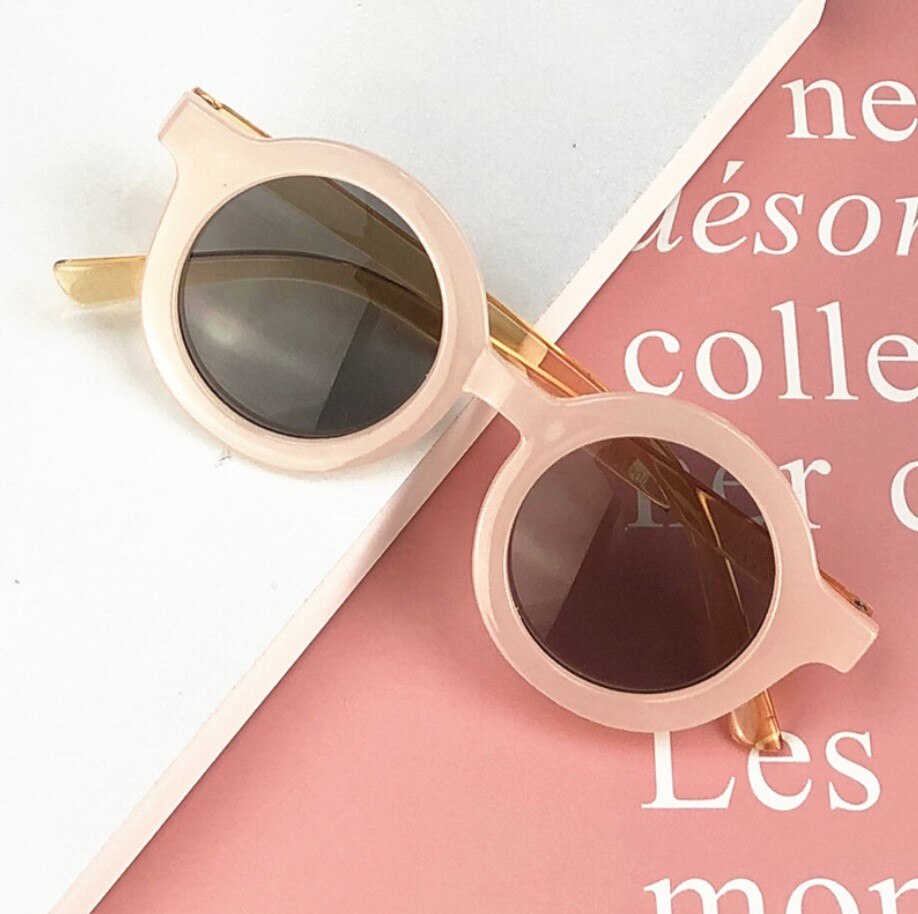 Brand Baby Sunglasses Popular Toddler Children UV400 Frame Goggles Outdoor Kids Cute Girls Summer Beach Eyewear Glasses: P5