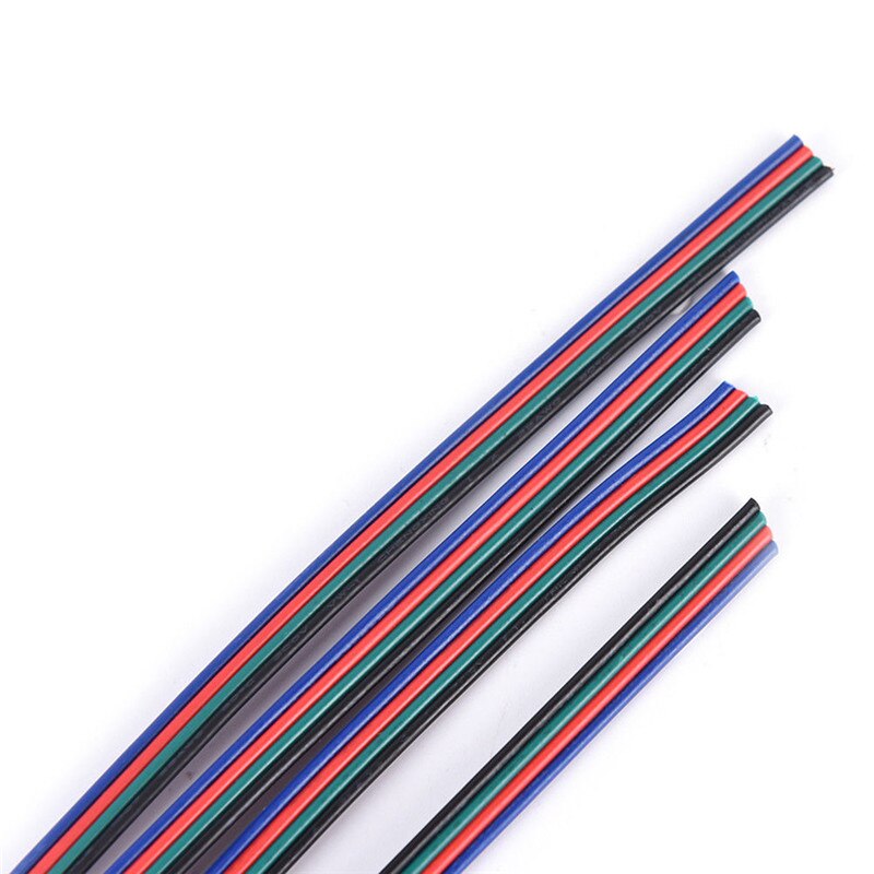 1m 5m 10m 4 PIN RGB Led wire cable LED RGB cable E... – Grandado