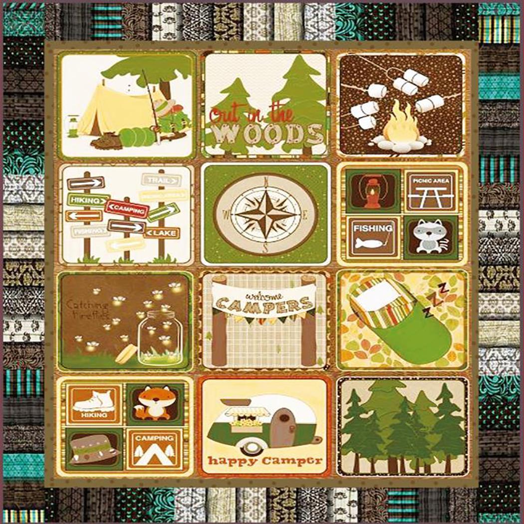 Home Decor Summer Quilts Soft Cotton Lightweight Bed Home Quilt Various Spring, Autumn, Camping Blanket