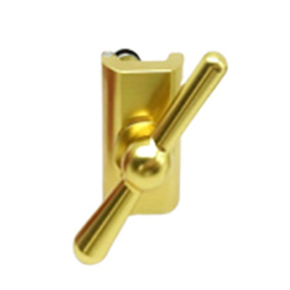 Magnetische fiets scharnierklemhendels van aluminiumlegering voor brompton fietsaccessoires vervangende onderdelen: Gouden