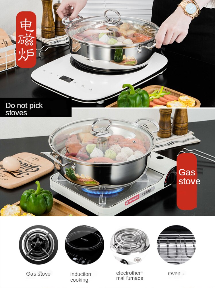 Seafood Steam Pot Family Restaurant Multi-function Steamed Crab Steamed ...