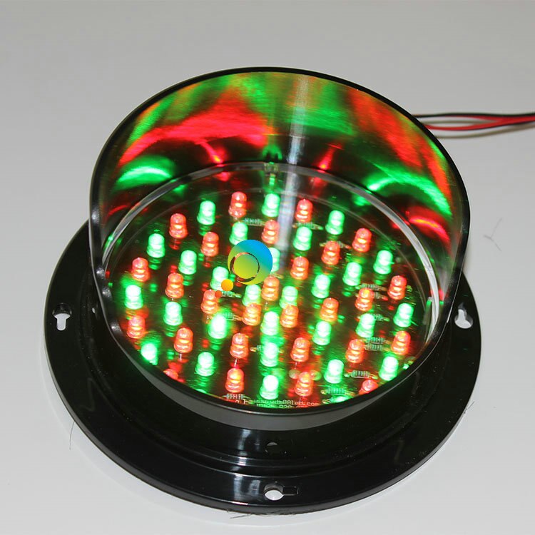 Feu de signalisation bicolore rouge vert, OEM, 125MM, dc 12v ou dc 24v