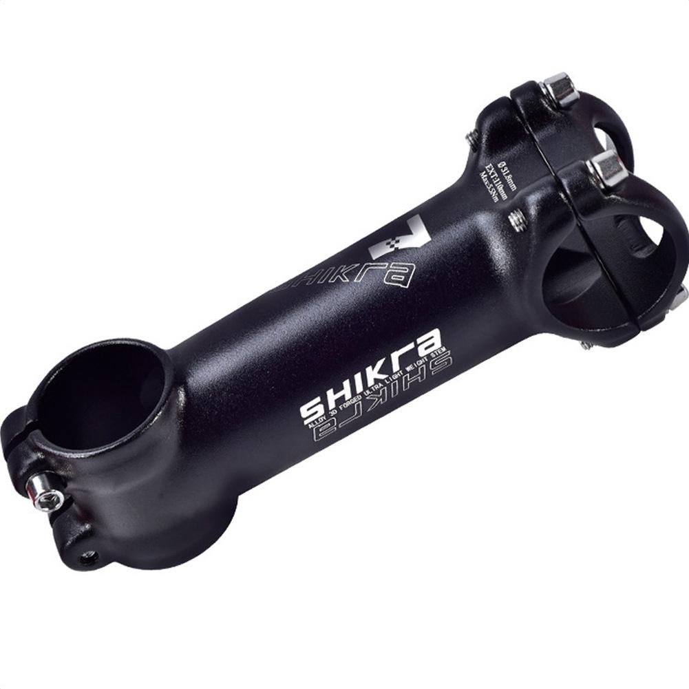 Bike Stem MTB 31.8*45/55/65/70/80/90/100/110mm Short Stem Bicycle part Bike Stem Ultralight Stem: 110MM 7 black white