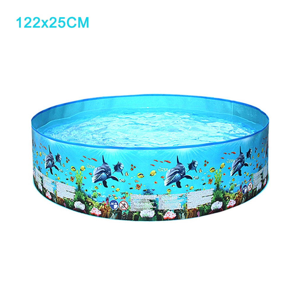 Kids Inflatable Pool Children's Home Use Paddling Pool Large Size Inflatable Round Swimming Pool For Baby: A1