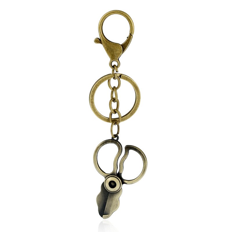 Alloy pendant keychain Bullet Men Women keychain Bronze Color Pendants for Bag Pendants Key Holder Charm Hanging Pendant Jewelry: 4