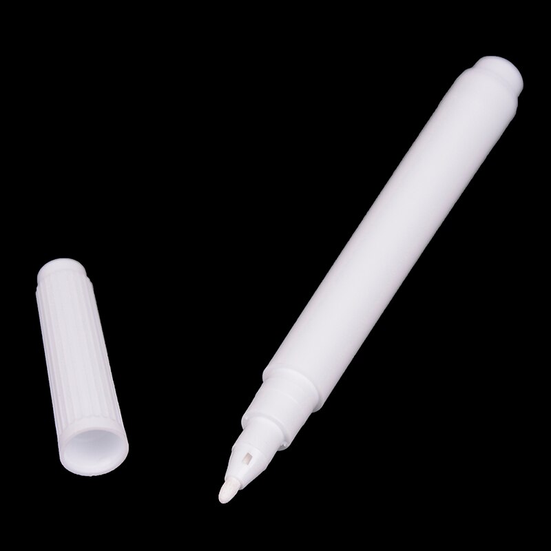 1pc 12cm vita flytande krita pennor för väggdekal barnrum svart tavla avtagbar mark penna brevpapper