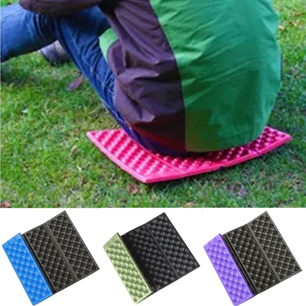 Outdoor Ultralight Folding Mat Eva Foam Cushion Moistureproof Mattress Egg Slot Comfortable Sitting Pads #38