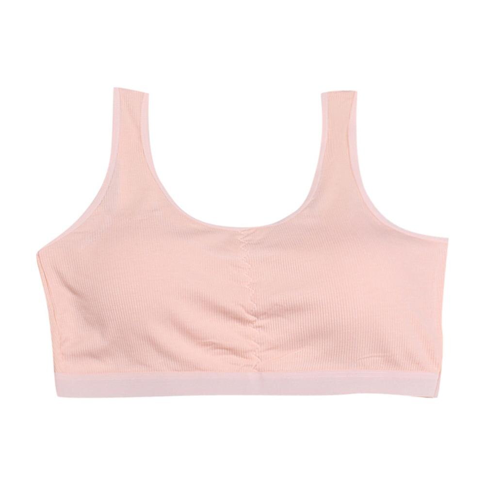 Kids Girls Underwear Bra Vest Children Underclothes Sport Undies Clothes Kids Thin Cup Young Girl Bra N4: C