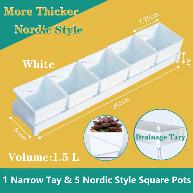 Multisize Meshpot Flower Pots Succulent Cactus Plants Nursery Pots Plant Pot with holes Garden Accessories for Home Decoration