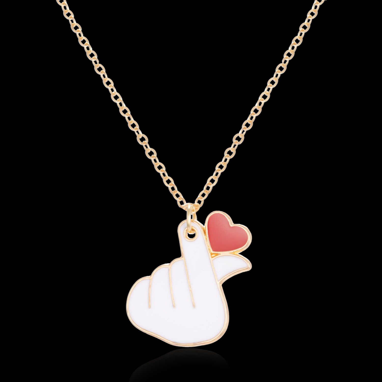 Collana da donna con ciondolo in acciaio inossidabile con ciondolo in acciaio inossidabile regalo di anniversario di compleanno collana di personalità in metallo pesante hip-hop: 3
