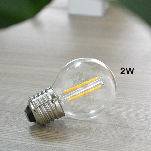 LightInBox AC220V E27 2W 4W 6W 8W COB LED Filament Glass Bulb 1Pcs lastest Antique Retro Edison Incandescent LED lamp