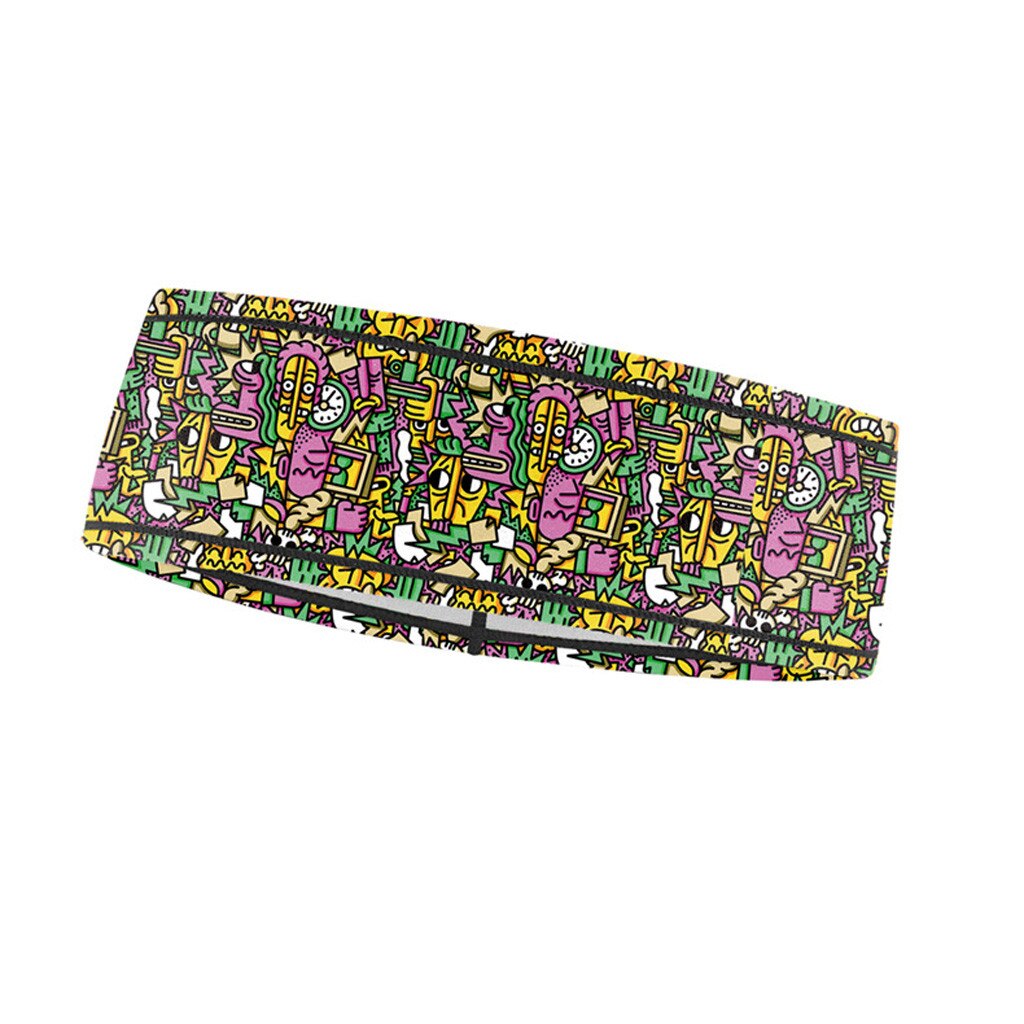 Hoofdband Voor Maskers Yoga Ice Zijde Multifunctionele Sport Fitness Anti-transpirant Zweet Sport Hoofdband Elastische Band Voor Sport: G