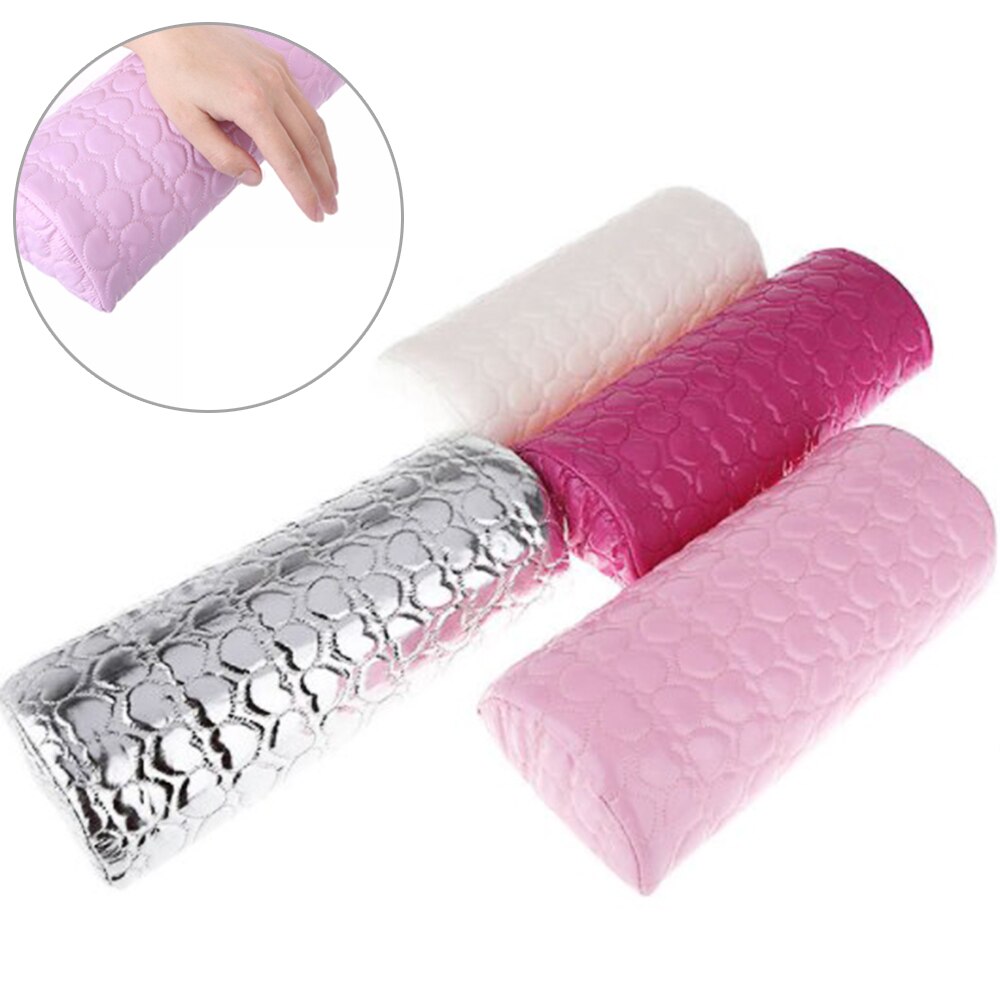 Almohada de mano para manicura de cuero, soporte lavable para brazos, cojín de descanso para manos, mesa Multicolor extraíble, herramientas para uñas