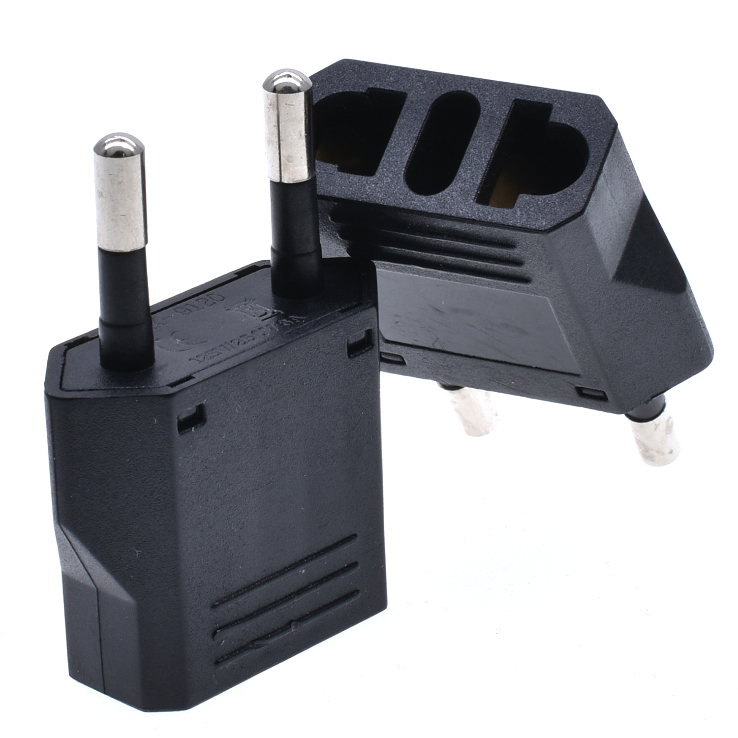 EU European KR Plug Adapter Japan China US AU To EU Travel Power Adapter Electric Plug Converter Charger Socket AC Outlet CE/FCC