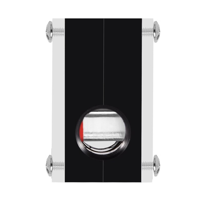 3 Way Water Cooling Flow Indicator, G1/4 Threaded 6 Impeller Water Flow Sensor for PC Water Cooling System