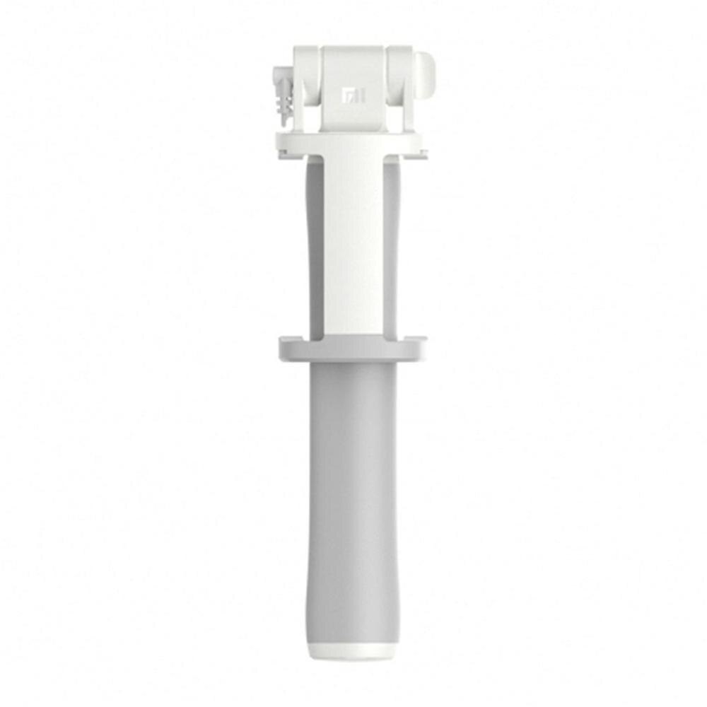Originele Xiaomi Selfie Stick Opvouwbare 360 Rotatie Statief Draadloze Knop Afstandsbediening Selfie Stick Voor Ios/Android/Xiaomi: White wired