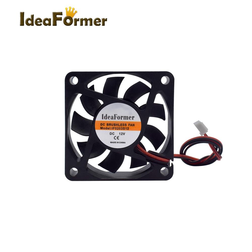 1PC 3D Printer Cooling fan 2510 3010 4010 5010 6015 mm With 2Pin Dupont Wire Cooler Multiple options DC 5 12 24V Cooling Fan