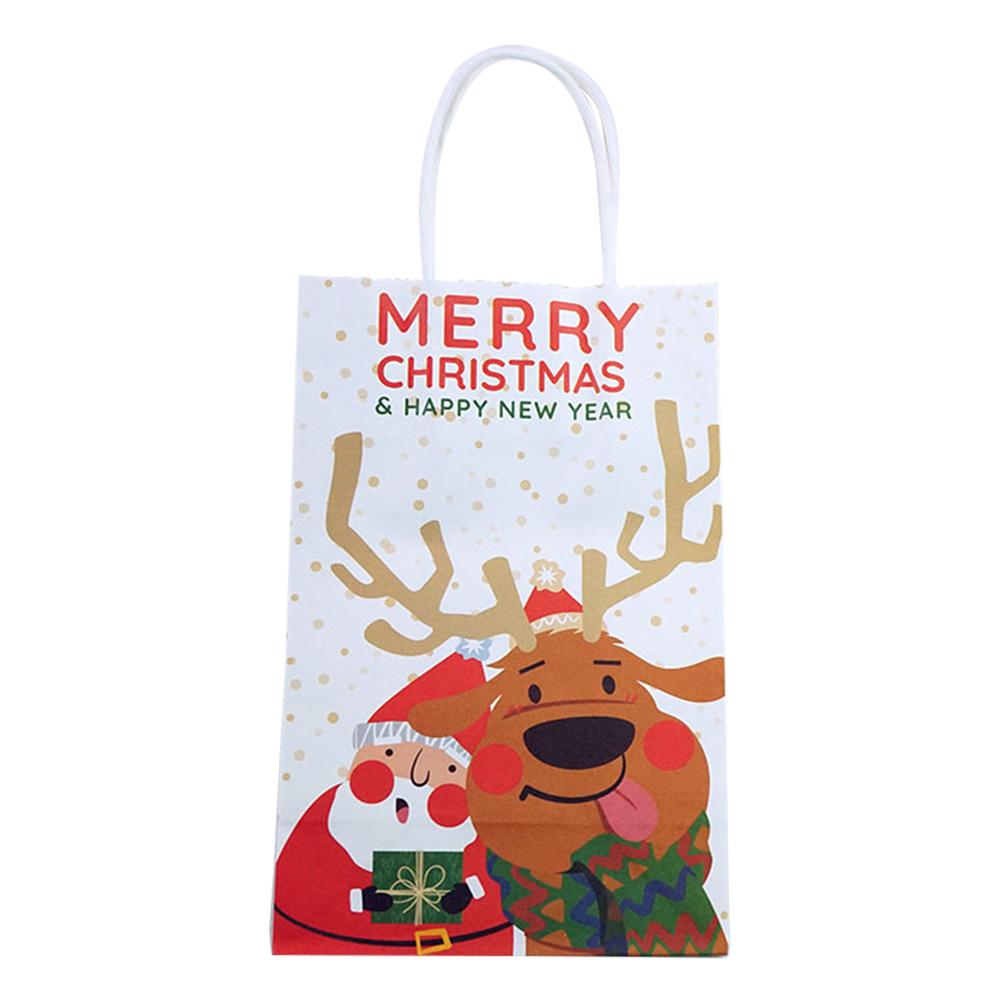 Candy Bag Night Sky Deer Paper Bag Christmas Box Chocolate Christmas Box Company To Employees or Customers: F