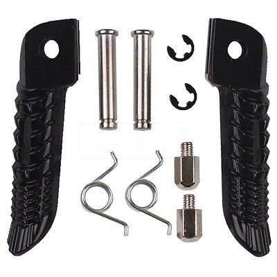 til suzuki gsxr 600 gsxr 750 2006 2007 gsxr 1000 2005 gsxr 600 750 1000 motorsykkel foran bak fotstøtter fotpinner: front svart
