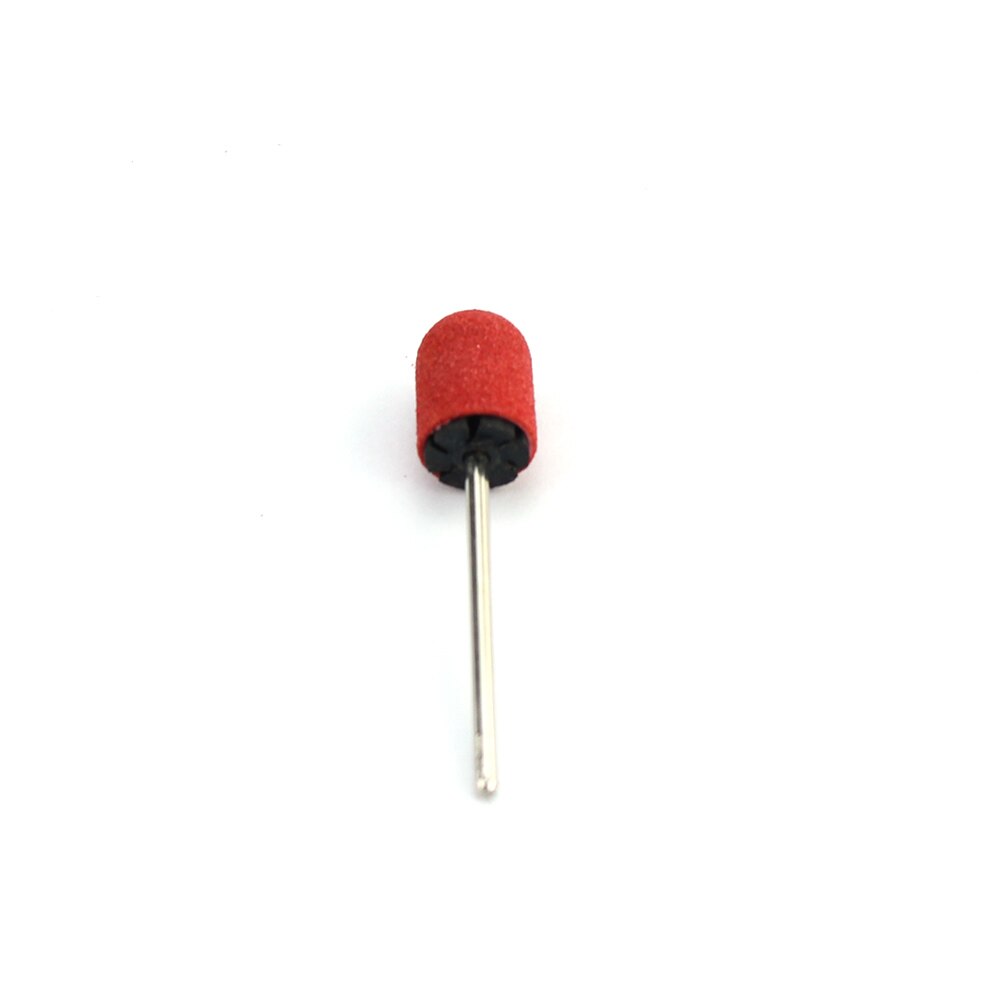 Fresas para pedicura y pedicura, 50 Uds. De fresas rojas para limar uñas 10x15/13x19, accesorios para manicura y pedicura
