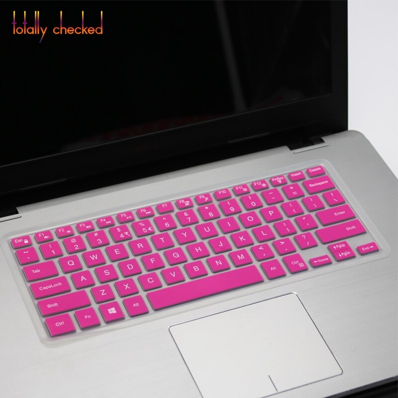 For Dell XPS 15 9570 9550 9560 7590 Inspiron 5000 5482 5481 Inspiron 15-5568 5579 7568 7567 7579 laptop keyboard cover skin: rose