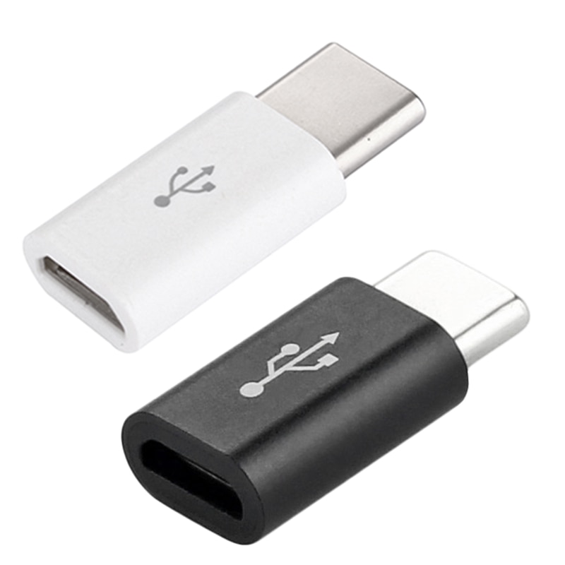 5 Pcs Micro USB-C Type-C Usb 3.1 Data Opladen Adapter Mini Draagbare Usb 3.1 Micro USB-C type-C Converter Voor Gebruik Met