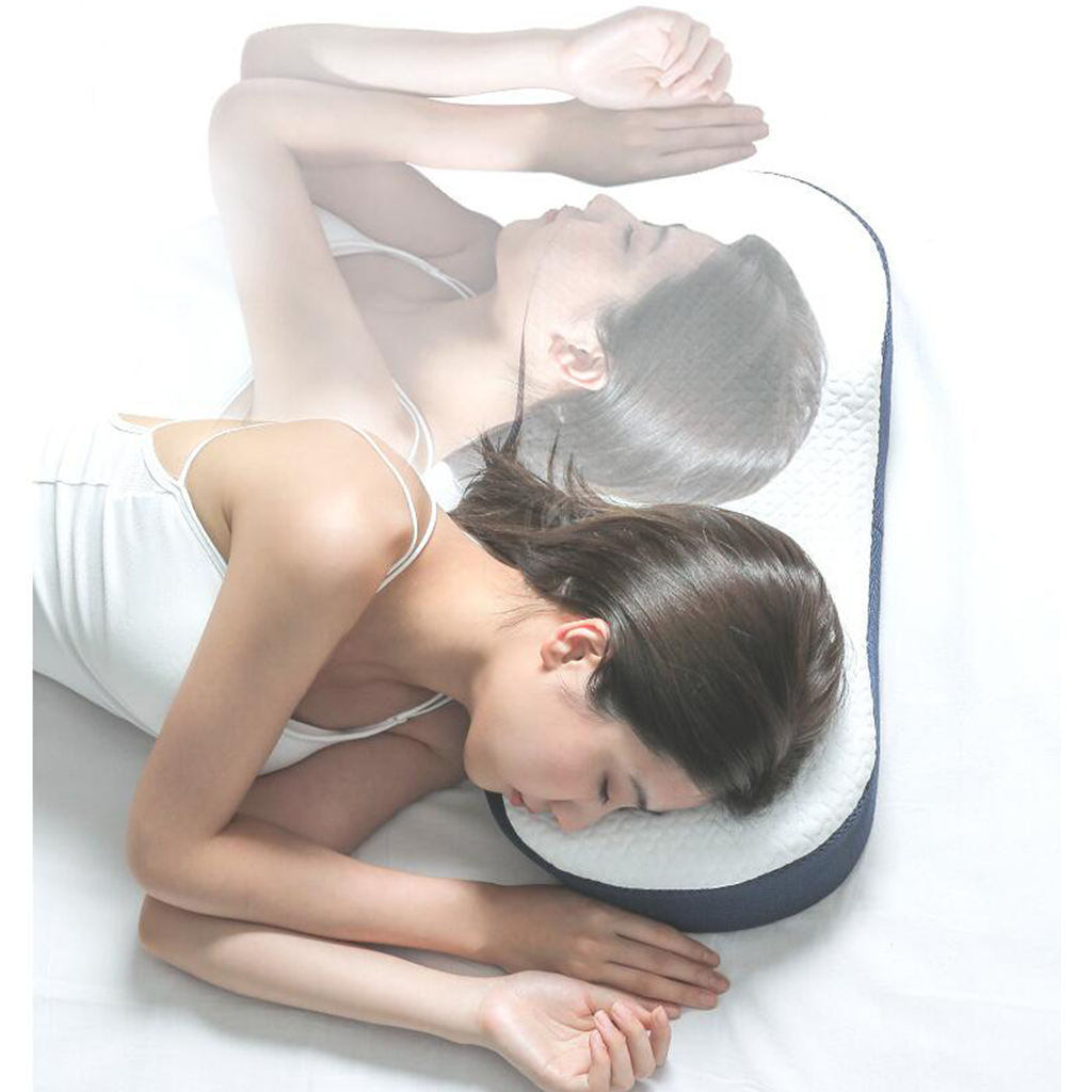 Memory Foam Cervical Pillow Comfortable Soft Neck Contour Bed Sleeping Pillows Pad for Neck Shoulder Support