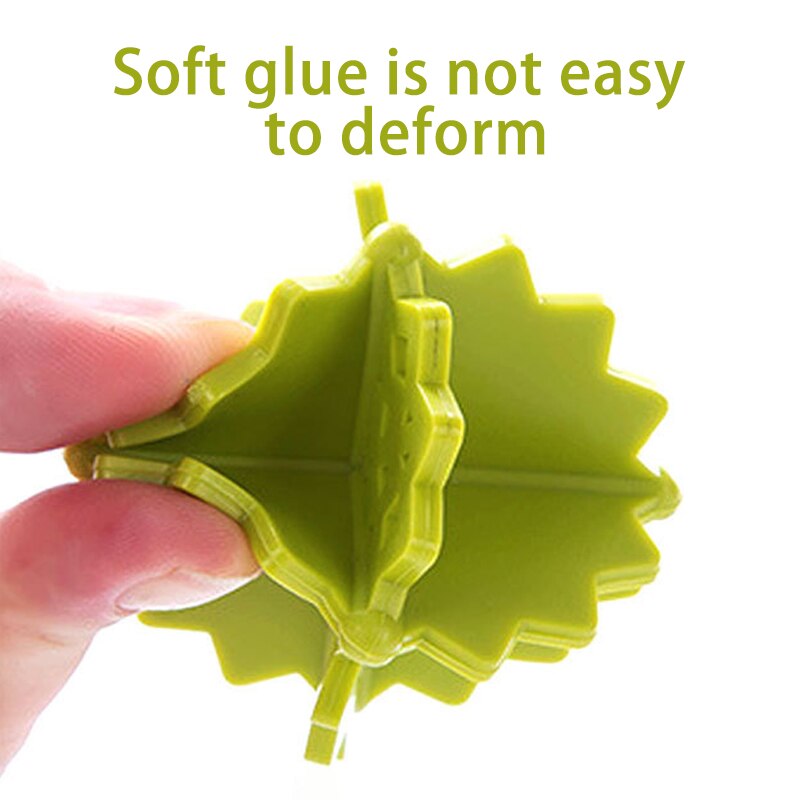 4Pcs/Set Dry Wash Ball Clean Tools Softener Balls Reusable Dry Laundry Products PVC Mix Color Snowflake Shape