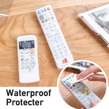 25 Stuks Waterdichte Warmte Krimpfolie Clear Video Tv Airconditioning Afstandsbediening Protector Cover Home Case Voor Afstandsbediening