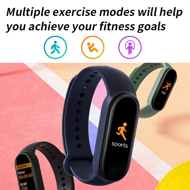 Smartklokke menn kvinner skritteller Fitness sporer bluetooth sport smartklokker pulsarmbånd smartklokker til ios android