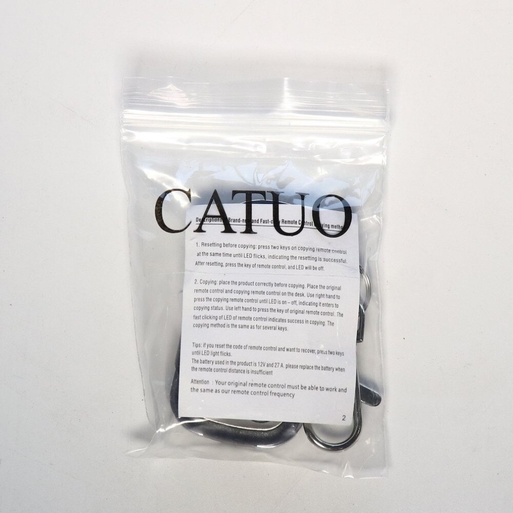 10pcs 433 MHz RF 4 Channel Cloning Duplicator Key Fob A Distance Learning Electric Garage Door Controller IC