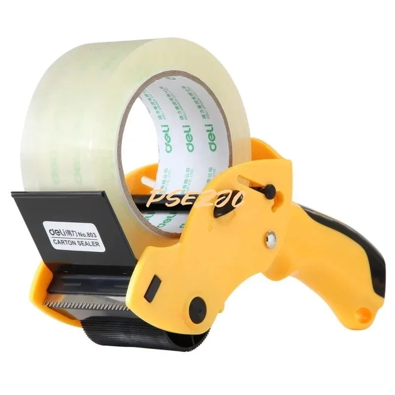 Tragbarer Verpackungsbandabroller, 6 cm, transparente Bandschneidemaschine, manuelle Verpackungsmaschine