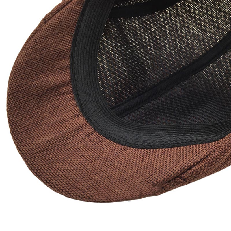 Hat Golf Newsboy Classic Wool Cap Herringbone Duckbill Ivy SAL99