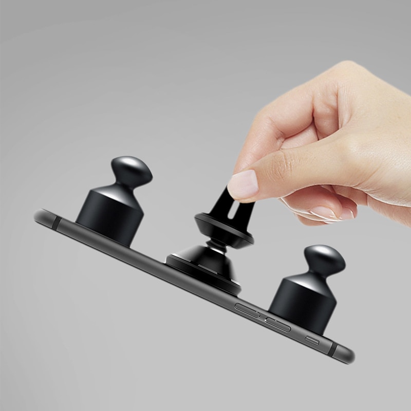 Originele xiaomi guildford autotelefoonhouder mini luchtuitlaat autohouder magnetische luchtroosterhouder voor iphone xs samsung xiaomi