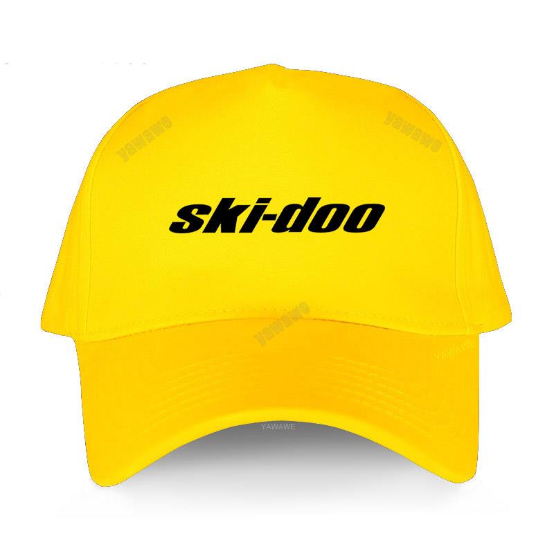 Baseball Kappe Hut Sport Bonnet Hysterese Hip Hop SKI DOO Papa hut im freien sommer Baseball Caps: yellow