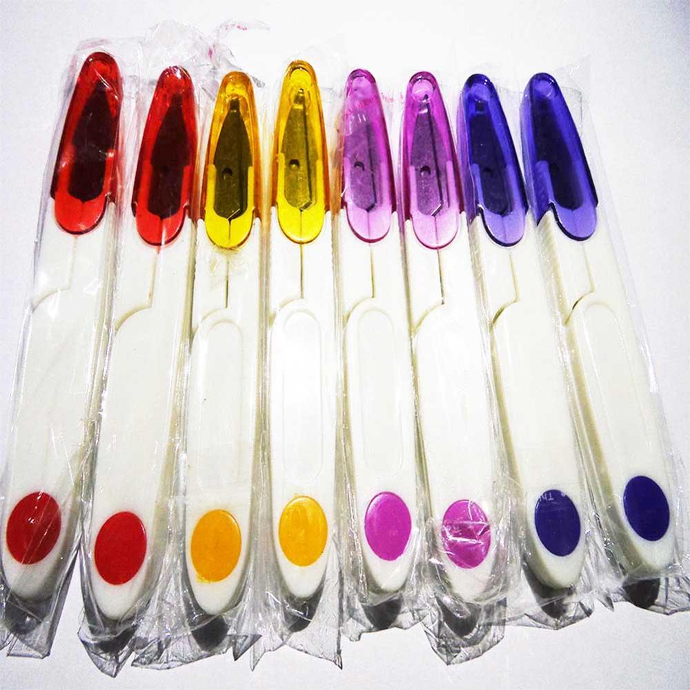 5pc/lot Sharp Handheld Sewing Embroidery Thread Cutter Snips Scissors Fishing Craft Tools DIY Knitting Tool Sharp Scissor: Default Title