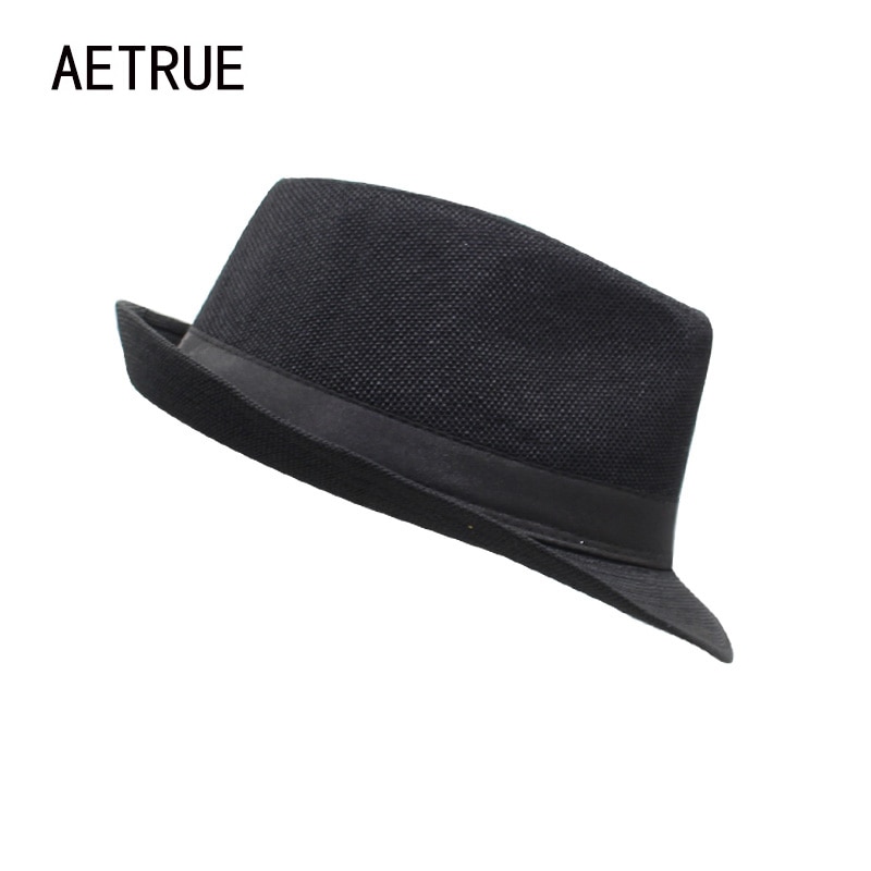 Mannen Fedora Hoed Vrouwen Vilt Hoeden strand hoeden Panama Caps Breed rand Gorros Chapeu Kerk Schipper Zon Fedora Zomer Top Hoeden