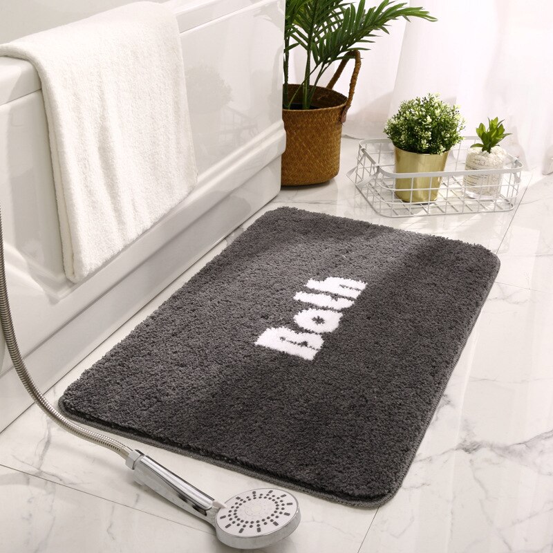 Non-Slip Mat Badkamer Hal Deur Rug Waterdichte Bodem Snelle Droge Bad Tapijten Set Absorberende Keuken Floor Wc Mat 40x60cm: No. 4 Bath Mat / 40x60cm