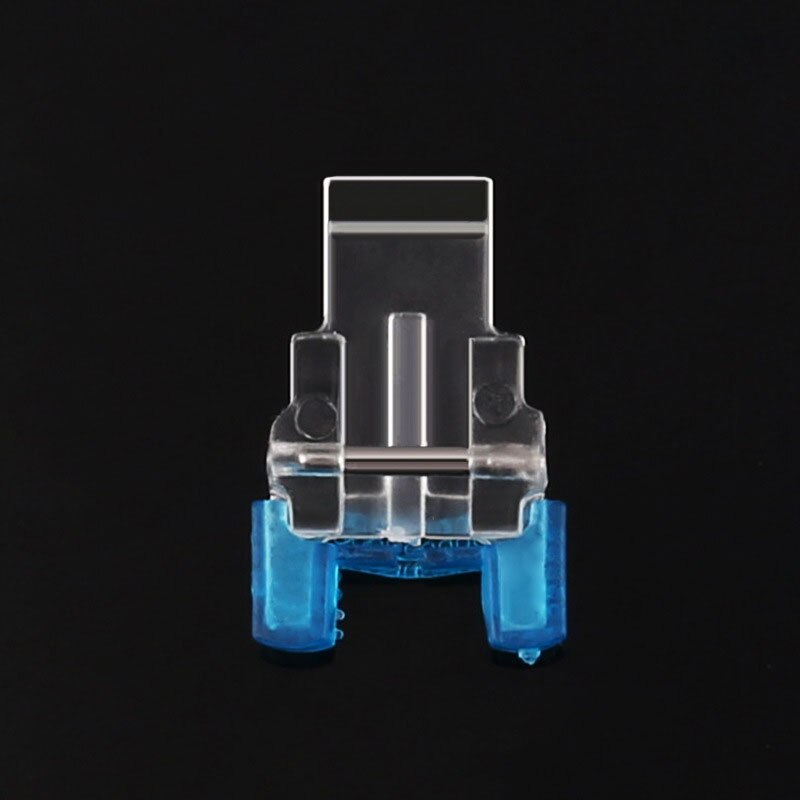 Prensatelas para botones de uñas, accesorios para máquina de coser eléctrica multifunción, 1 unidad