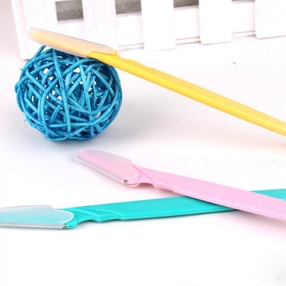 Lot de 6 petits rasoirs à sourcils, lames sûres, épilation du visage, grattoir, rasoir, maquillage, outils de beauté cosmétiques