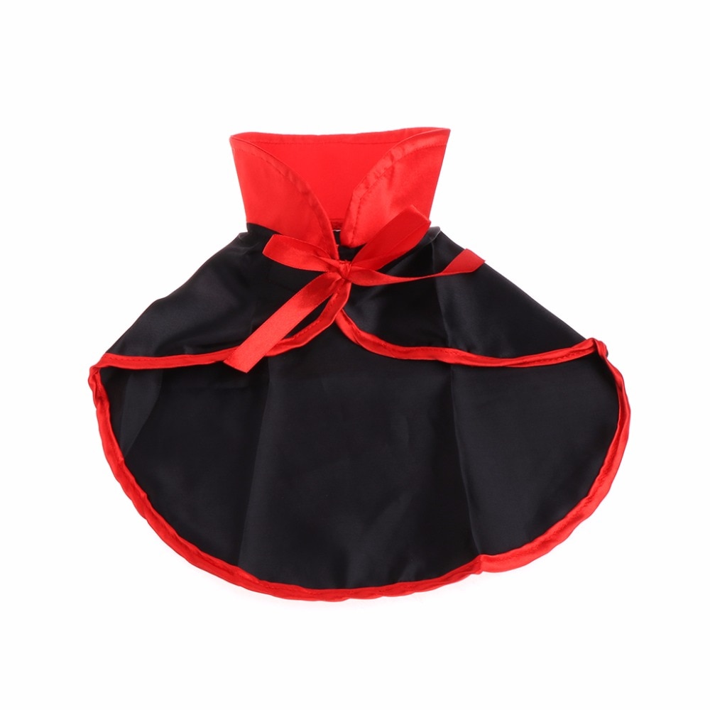 Cute Pets cat Cloak Vampire Costume Cape Cosplay Dog Cat Puppy Clothes Coat For Halloween Dress up Pet Product Accessories C42