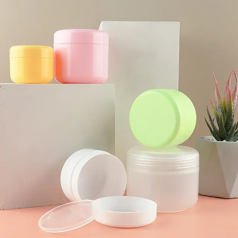 40 stuks/set potjes met deksels, plastic flesjes, crèmepotjes, cosmeticaverpakkingen, lipglossdoosjes, kleine potjes, lege navulbare gelblikjes