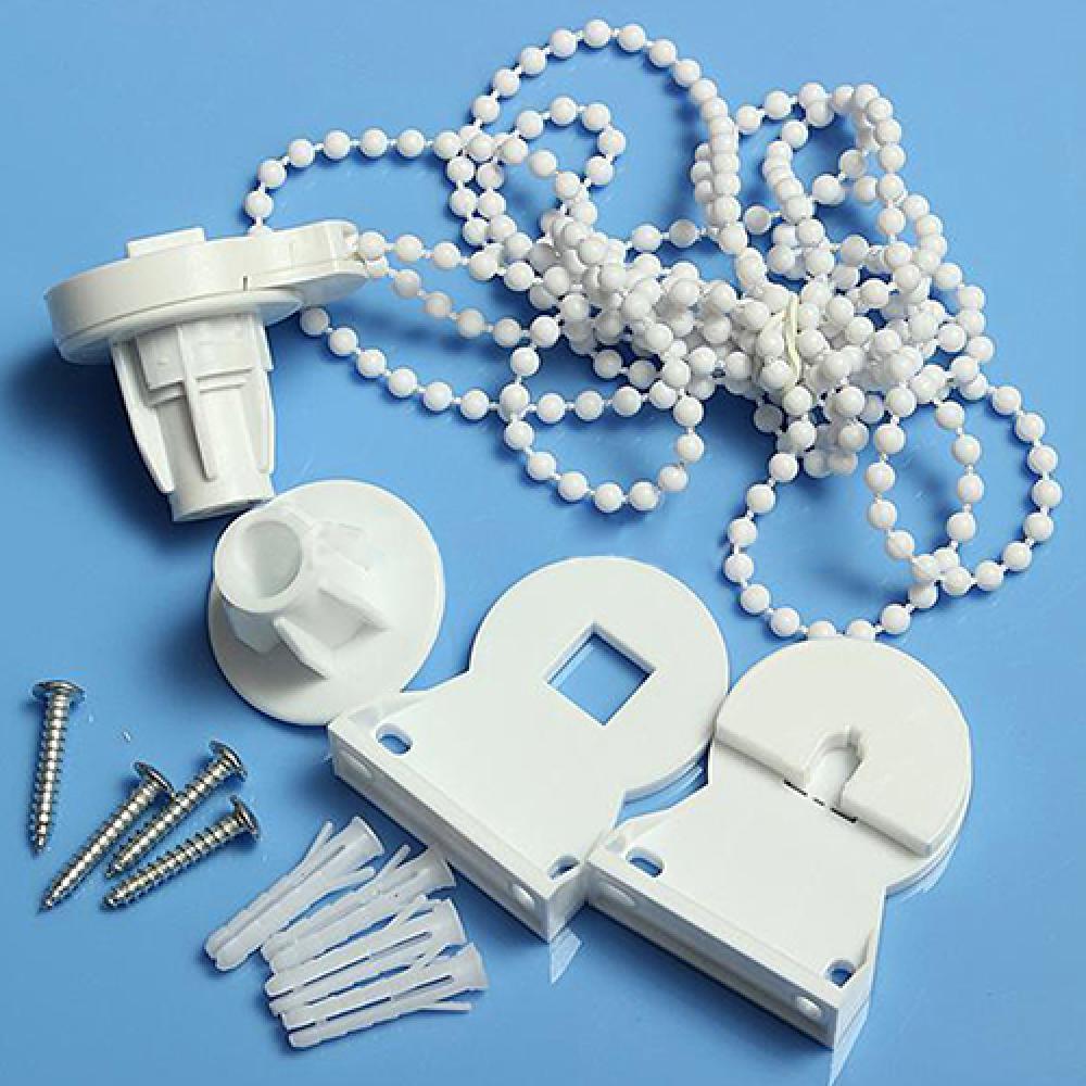 50% 1 Set Schaduw Clutch Rolgordijn Schaduw Cluth Beugel Bead Chain Reparatie Onderdelen Set Voor 25Mm buis Gordijn Decoratieve