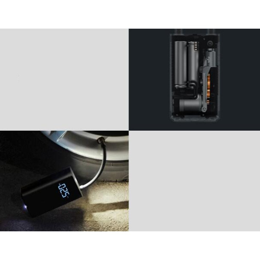 Original Xiaomi Mijia Inflator Tragbare Clever Digital Reifendruck Sensor Elektrische Pumpe für Motorrad Bycycle Auto FußBall