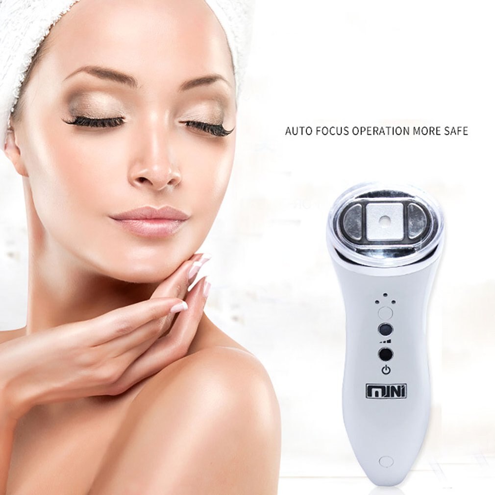 Beauty Star Ultrasonic Bipolar RF Radio Frequency Lifting Face Skin Care Massager Mini Hifu Anti Wrinkle Tightening Device