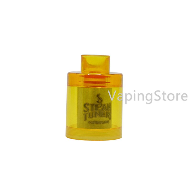 Kayfun-cinco peones Kayfun Lite Plus Kayfun 4 Kayfun V4, timbre con gorra de acrílico, repuesto de tapa superior: Yellow