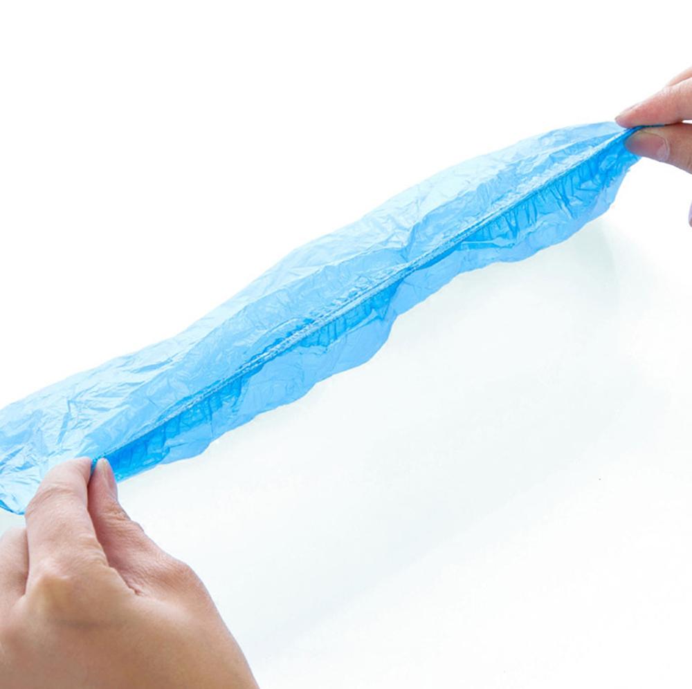 Disposable Plastic Anti Slip Shoe Covers Cleaning Overshoes s/ Protective I0Q6