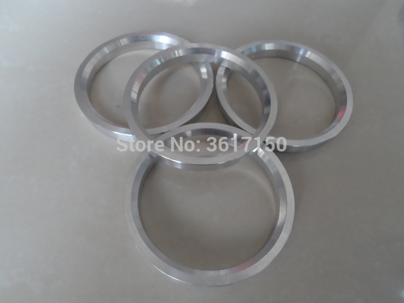 Juego de 4 anillos de cubo de rueda de aleación de aluminio o plástico, 57,1x66,45, 57,1 ID, 66,45 OD