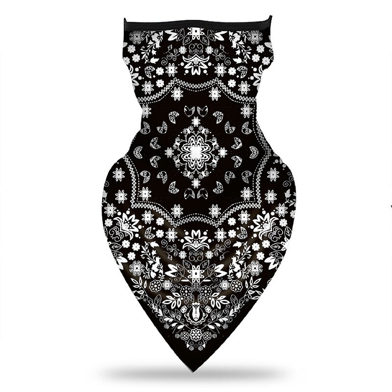 Stofdichte, winddichte magische sjaal, goedkope herbruikbare gezichtsbedekking, bandana, zonbeschermend mondmasker, bandana, stoffen masker: 270-14